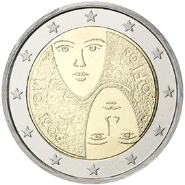 Moneta o nominale 2€ – strona okolicznościowa