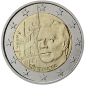 Pamätná strana mince 2 €