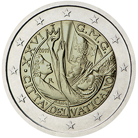 Faccia della moneta da €2 recante il motivo celebrativo o commemorativo